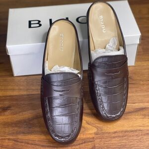 Bijou Annie Croc Loafer 8 Slip On Comfort